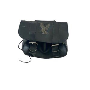 Willie & Max Single Side Leather Saddle Bag - OS